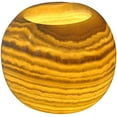 thumbnail image 5 of Single Alabaster Candle Holder - Egyptian Tealight and Votive Candles Holders with Amber Glow for Home Décor Natural Stone Soothing Tranquil Aurora, 5 of 7