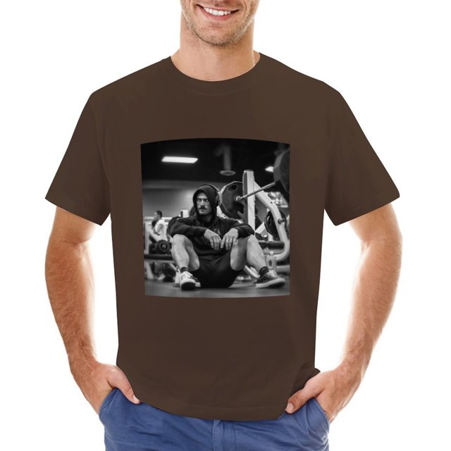 Camiseta de manga corta para hombre, ropa de anime de la leyenda de culturismo, bufanda de Chris Bumstead, talla grande xuanjing unisex