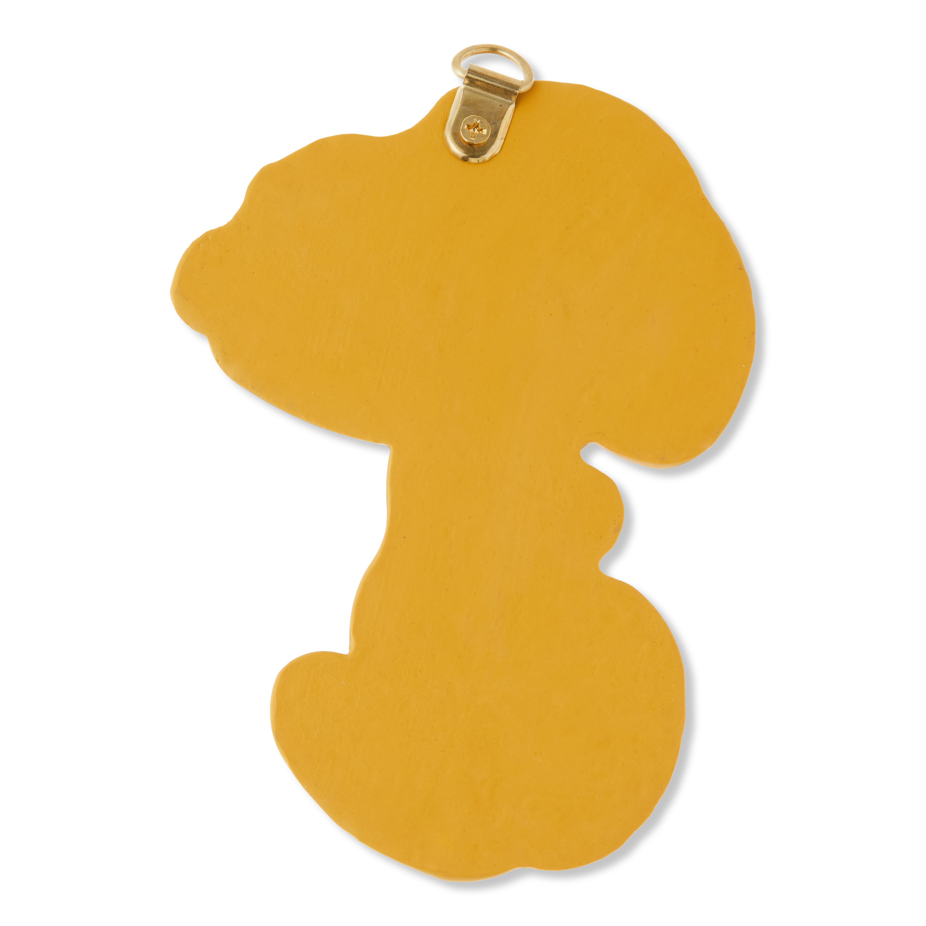 Peanuts, Snoopy " Cookie" Wall Decor, 5.5" Tall, White, by Ruz