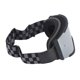 thumbnail image 3 of Gafas deportivas Protección para los ojos para hombres y mujeres Gafas de motocicleta a prueba de polvo y a prueba de viento Gafas deportivas para actividades al aire libre Marco negro Lente plateada, 3 of 10
