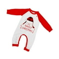 thumbnail image 2 of Onlypjs Family Matching Christmas Pajamas Set – "It's Almost Christmas" Red Buffalo Plaid Holiday Sleepwear for Women, Men – Cozy Winter Loungewear for Couples & Families, 2 of 6
