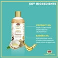 thumbnail image 2 of African Pride Moisture Miracle Honey Coconut Oil Shampoo, 16 Oz., Pack of 2, 2 of 3