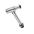 thumbnail image 1 of Sifón para botellas Matsuzay Lavabo cromado P-trap tubo de desagüe conexión de pared redonda, 1 of 6