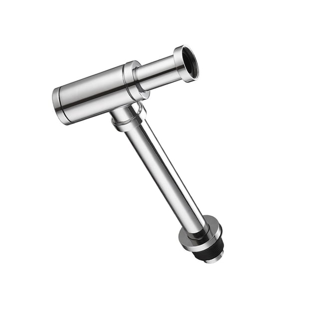 Sifón para botellas Matsuzay Lavabo cromado P-trap tubo de desagüe conexión de pared redonda