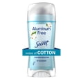 thumbnail image 1 of Secret Aluminum Free Deodorant for Women, Cotton, 68g, 1 of 14