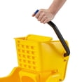 thumbnail image 5 of Commercial Mop Bucket with Side-Press Wringer, 35 Quart, Wheels, Floor Cleaning for Kitchens, Restaurants & Janitorial Use, 5 of 8
