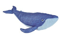 2039 17" Saleen the Blue Whale Plush Stuffed Animal Toy 