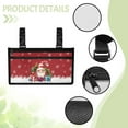 thumbnail image 5 of COEQINE Christmas Santa Claus Wheelchair Armrest Side Hanging Storage Bag for Adults Wheelchair Side Organizer Storage Bag Armrest Pouch Power Wheelchair Side Bag Armrest Pouch, 5 of 7
