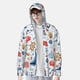 thumbnail image 2 of Balery Watercolor Nautical Sudadera ligera de manga larga con capucha y protección solar UPF 50+ para hombre y mujer, ideal para pesca y running-Medium, 2 of 7