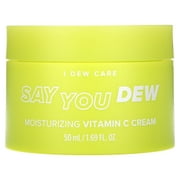 I DEW CARE Face Cream - Say You Dew | Vitamin C Moisturizer with Niacinamide, Non-irritating, Hydrate and Illuminate Skin, 1.69 Fl Oz