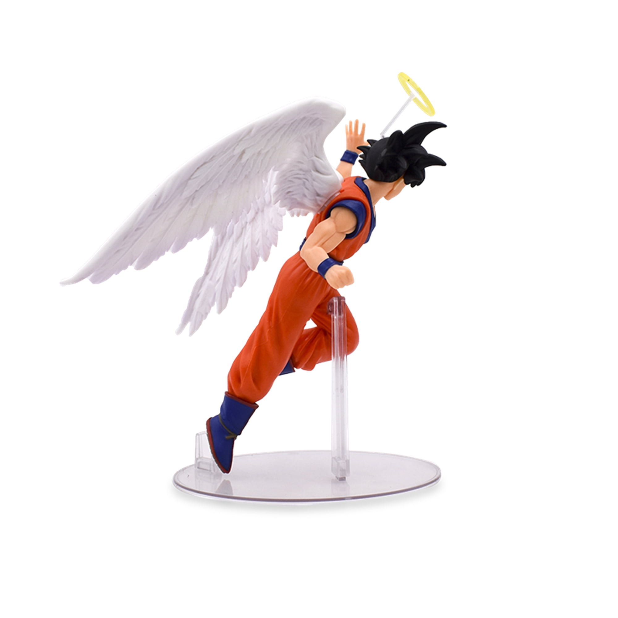 Quino Dragon Ball Toy Son Goku Figure with Angel Wing Model Anime Statue, Quino Dragon Ball Toy Son Goku Figure with Angel Wing Model Anime Statue,