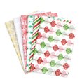 thumbnail image 3 of ERDOUY snow pear paper gifts Christmas series snowflake flowers bouquet wrapping paper copy paper gift wrapping paper ,snowflake silver, 3 of 3