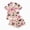 S146-Beige, variant on Halloween Pajamas for Women 2 Piece Satin Pumpkin Ghost Print Button Up Shirts and Shorts Loungewear PJS Sets Funny Sleepwear(S146-Hot Pink)