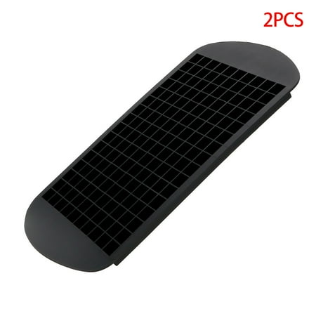 

2 Pieces 160 Grids Mini Ice Cube Mold Home Ice Cubes Maker Silicone Making Mould Frozen Rectangle Tray