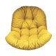 thumbnail image 4 of Cojín para silla de columpio,Cojín para silla de columpio,suave y acolchado,Cómodo cojín para asiento de cesta colgante,Inicio Hamaca Silla Cojín de asiento Cojines de Amarillo, 4 of 9