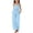 11m-Sky Blue, variant on Girls' Clothing Sets Sleeveless Bow Crop Top Wide Leg Linen Pants 2026 Summer Outfits Cute Kids Clothes Tween Back to School Clothes