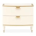 thumbnail image 2 of La Terrazza Large 2-Drawer Nightstand - Creamy Pearl, 2 of 12