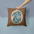 thumbnail image 2 of Carolines Treasures 7177PW1414 Black Labrador Fabric Decorative Pillow  14Hx14W multicolor, 2 of 4