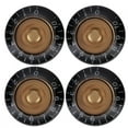 thumbnail image 1 of Wchiuoe 4 Pcs Bouton de Contrôle de Ton Cloche Transparente Accessoires d'Instruments de Musique, 1 of 8