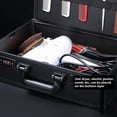 thumbnail image 6 of Professional Barber Case with Combination Lock, Large Hard Shell Travel Organizer for Hair Clippers Scissors Tools, Portable Storage Box for Stylists Hairstylist – Holds 4 Clippers & 8 Shears, 6 of 11