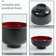 thumbnail image 2 of Worgeous 2 Sets  of Traditional Japanese Noodle Bowl Rice Soup Bowl with Lids Spoon Tableware for Soup Noodle, 2 of 8