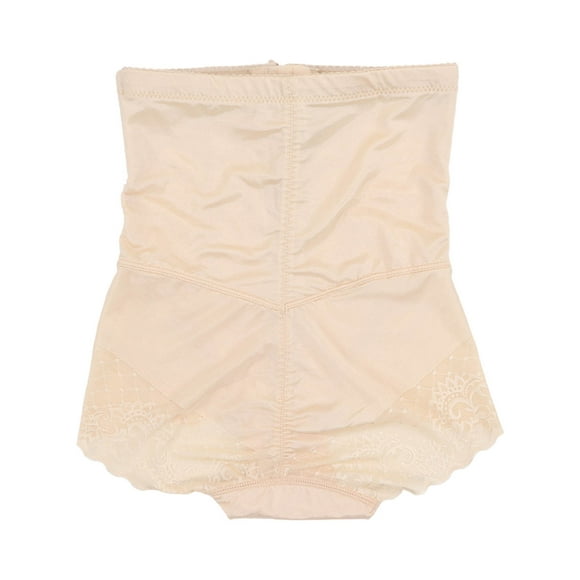 Abdominal Compression Corset, Breathable Postpartum Corset High Waist Body Shaper Lace Hip Lift for Daily Life Skin Color