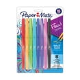 thumbnail image 1 of Paper Mate Flair DUAL Felt Tip Pens, Brush and Medium Tips, Assorted Colours, 8 Count, 1 of 8