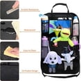 thumbnail image 2 of Organizador de coche para niños (2 unidades), protección para asiento de coche con 20 bolsillos, almacenamiento con bolsillo transparente para iPad de 10,5 pulgadas, organizador para, 2 of 4