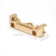 thumbnail image 4 of Soporte de viga frontal Soporte de mejora de metal de latón Montaje extraíble Reemplazar 1/10 RC Reemplazo de piezas de rastrero para YK 4103 4102 4082 Inevent FN001131-00, 4 of 7