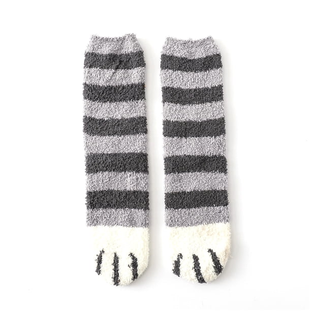 Calcetines peludos para mujer, cálidos, suaves y acogedores, para invierno