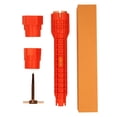 thumbnail image 2 of Llave para lavabo de baño, herramienta de instalación de plomería, grifo de tubería de agua para el hogar, válvula angular, llave de desmontaje para reparación de fregadero, 2 of 4