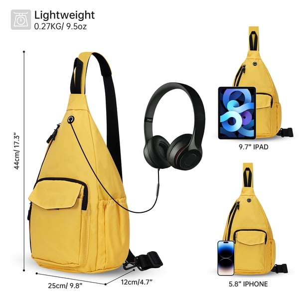 HAWEE Convertible Rope Sling Backpack Anti Theft Crossbody 