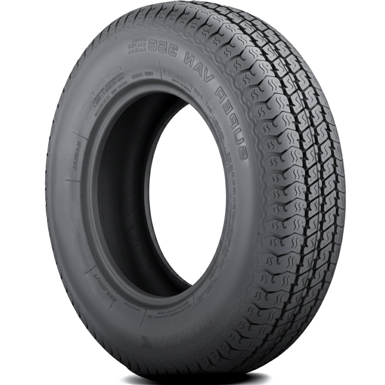 Yokohama Y356 LT185R14/8 BW Summer Tire - Walmart.com