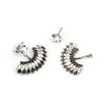 thumbnail image 6 of 50198 Metal Rhinestone Sector High Quality Glass Earring Ear Stud Jewelry Accessory, 6 of 7