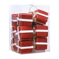 thumbnail image 2 of Xihbxyly Juego de 12 Adornos Colgantes para Árbol de Navidad, de Plástico Irrompible, Multicolor, para Fiestas, Fáciles de Colgar, 4,5 Cm, Sin Daños Ni Olores., 2 of 6