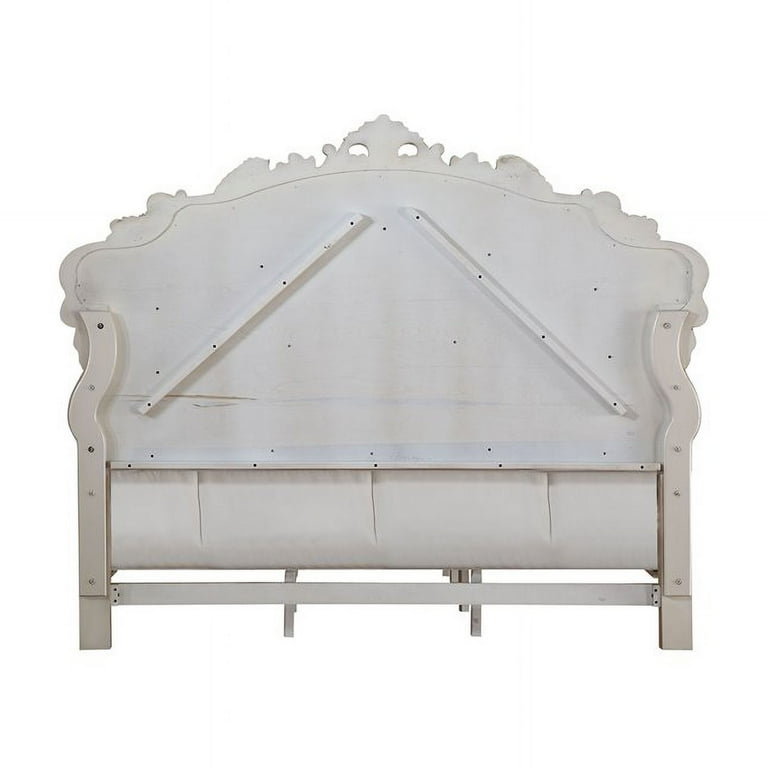 Acme Gorsedd Eastern King Size Bed with Panel Frame and Acme Gorsedd Eastern King Size Bed with Panel Frame and