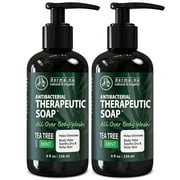 Derma Nu Antifungal Therapeutic Soap & Body Wash for Women & Men, 2 Pk, 8oz
