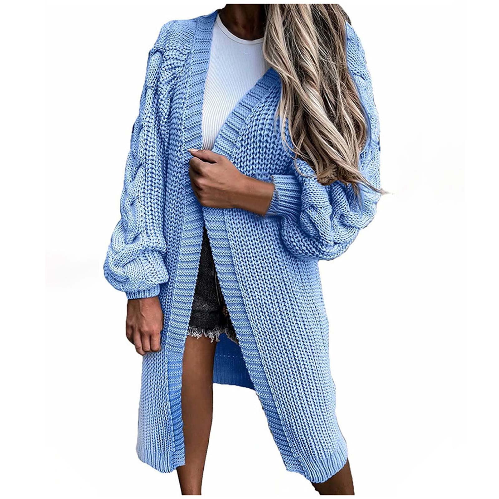 Only Cardigan Only Damen Strickjacke Long Strick Cardigan Damen