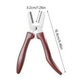 thumbnail image 2 of Stainless Steel Manual Nut Peeler and Kitchen Tool for Efficient Walnut Almond Processing at Home Gatherings, 2 of 6