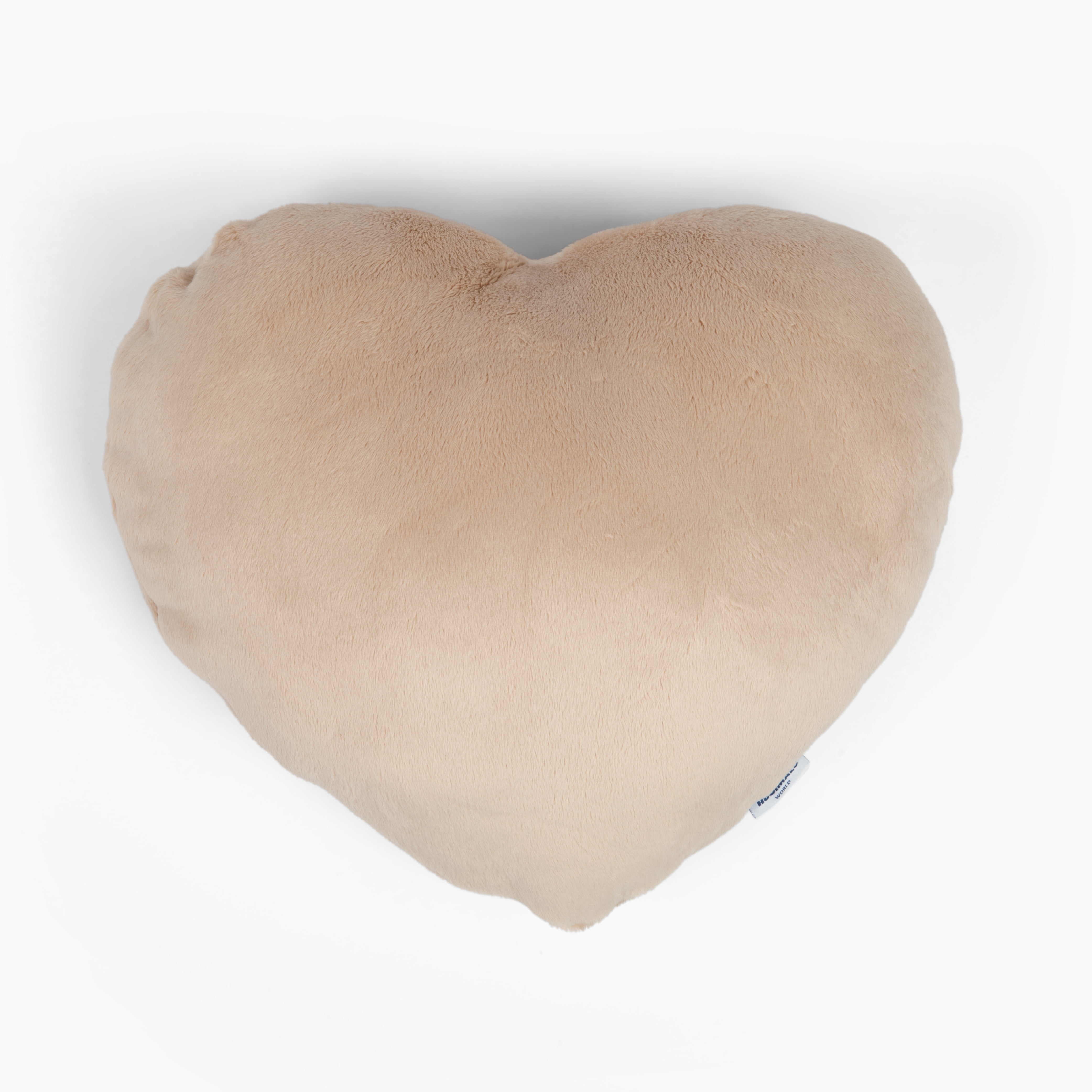 Hugimals Heart to Hug Pillow in Latte | 5 lb Cozy Weighted Pillow for Self Care Ultra Soft Sensory Anxiety and Stress Relief Pillow for Comfort, Relaxation, Sleep - for Adults and Teens