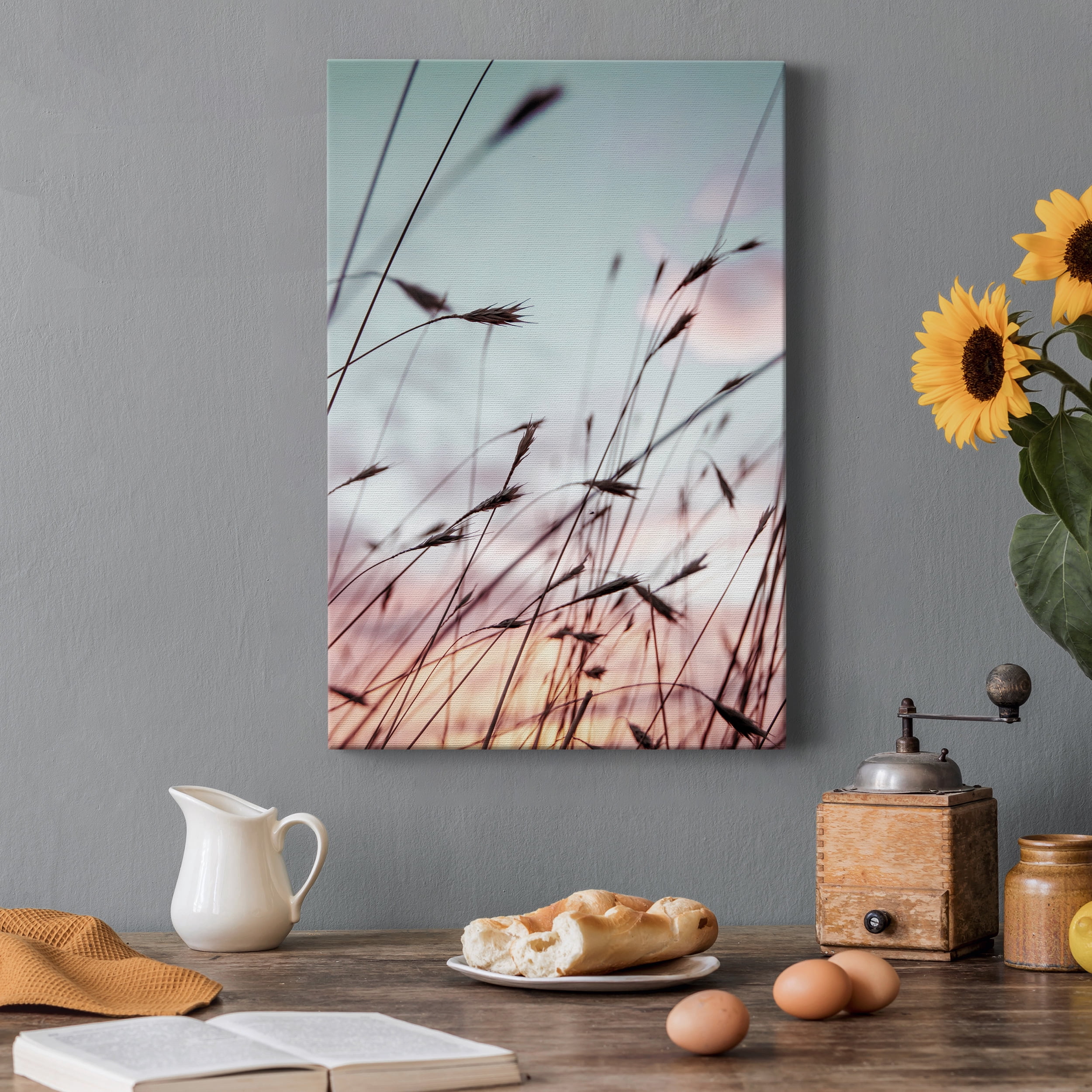 Falls Park Sunset Premium Gallery Wrapped Canvas - Ready to Hang - 12 x 18
