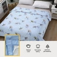 thumbnail image 6 of sruoe Summer Cool Quilt, Cooling Quilt Clearance, Light Weight Quilt, Summer Cooling Comforter for Hot Sleepers, Bedding Comforter, Small Cooling Quilts, Unisex Home Quilts, 6 of 6