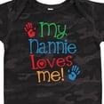 thumbnail image 4 of Inktastic My Nannie Loves Me Boys or Girls Baby Bodysuit, 4 of 5