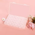 thumbnail image 6 of 1pc 28 grids clear plastic storage box storage container case for jewelry diamond embroidery art craft Accessory organizer case, 6 of 8