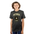 thumbnail image 3 of US Army Star Logo Retired Military Men's Graphic T Shirt Tees Brisco Brands M, 3 of 6
