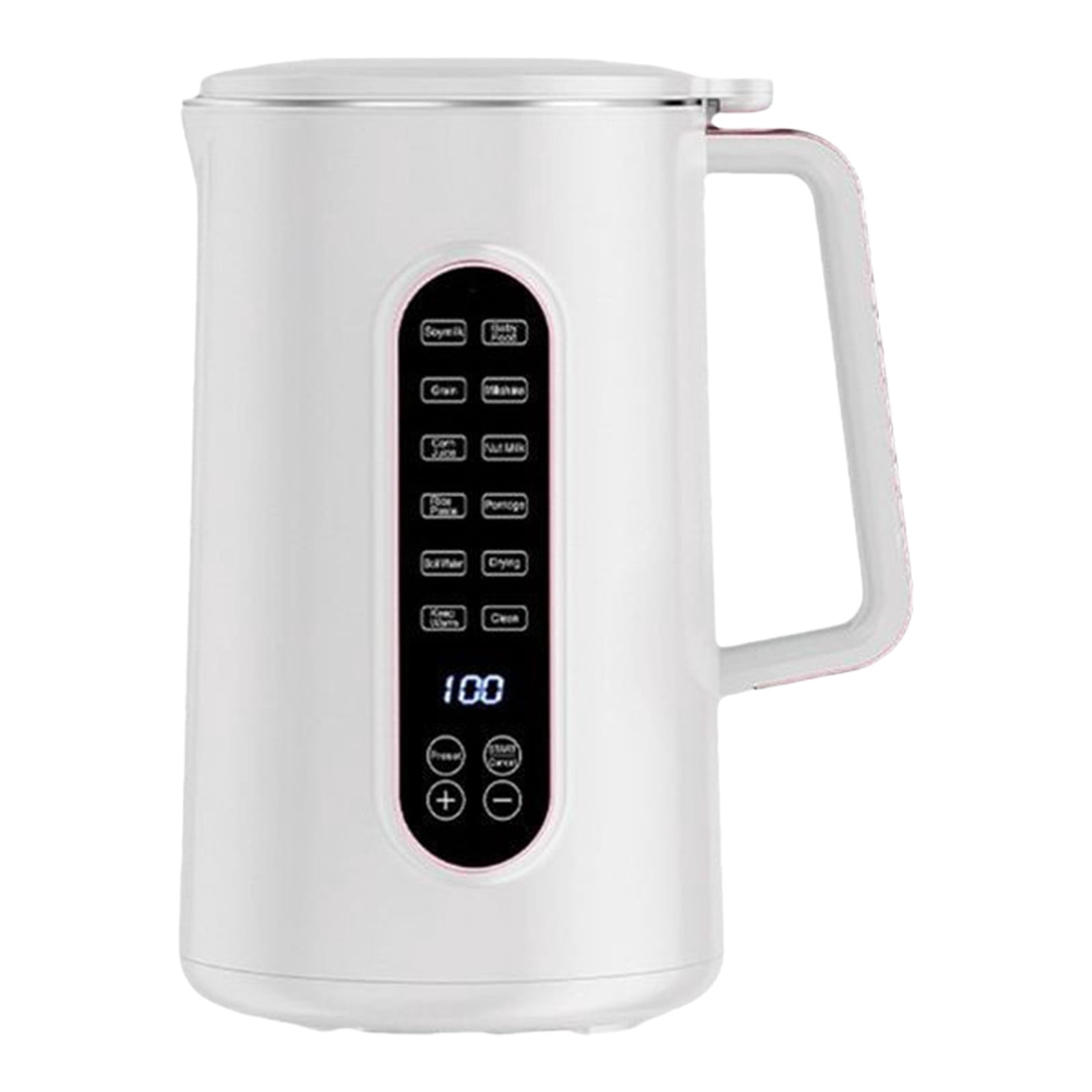 Juicer,5 In 1 Multi Functional Nut Maker Machine 40oz Soymilk Maker Highly Efficient For Homemade Oat Soy Juice With 12h Delay Start/Keep Warm/Self Cleaning