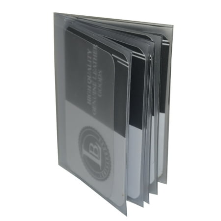 Plastic Insert for bifold and trifold wallets - 10 Pages - Set of