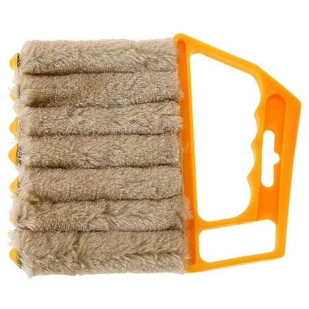 

KUNPENG 7 Teeth Blind Cleaner Brush Mini Hand-held Cleaner Brush De Decor