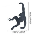 thumbnail image 6 of Creative Monkey Banana Balancing Hook Artisan Crafted Monkey-Shaped Key and Plant Hanger – Versatile Organizer for Home & Office - Perfect for Kitchen, Bedroom or Entrance, 6 of 6