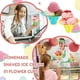 thumbnail image 5 of 200 Pieces 4 Oz Colorful Shaved Ice Cups Flower Shaped Snow Cone Cups Leak Proof Plastic Snack Ice C, 5 of 5